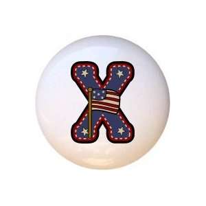  American Alphabet X Style2 Drawer Pull Knob