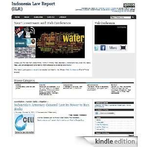  Indonesia Law Report (ILR) Kindle Store ILR