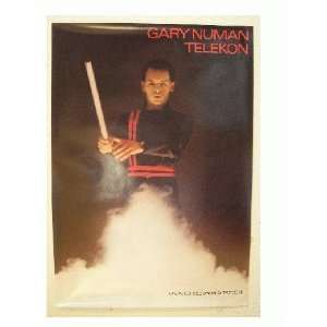 Gary Numan Poster Telekon Great Shot Of Him:  Home 