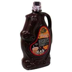 Hersheys Chocolate Syrup Family Size   12 Pack:  Grocery 