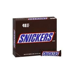 Snickers Candy Bars, 1.76 oz, 48 Count (Pack of 1):  