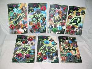 BATMAN FOREVER lot of 7 POG sets sealed DC rare SKY CAP  