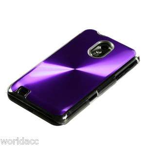 Sprint Samsung Galaxy S2 II Epic Touch 4G D710 Hard Case Cover Purple 