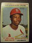 1979 TOPPS PSA 9 415 STOLEN BASES LEADER LOU BROCK  