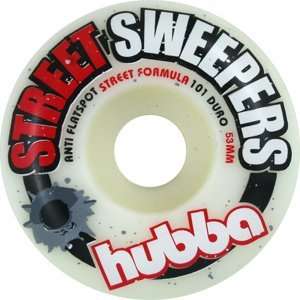  Hubba Street Sweepers 53mm Skateboard Wheels (Set of 4 