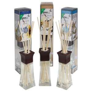   Reed Diffuser Set of 3, Fresh Linen, Vanilla and Ocean, 6.6 Ounce