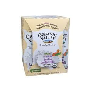 Organic Valley Ultra Pasteurized Lf, Vanilla Prisma 4Pk 