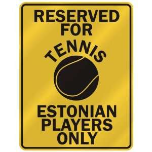   ESTONIAN PLAYERS ONLY  PARKING SIGN COUNTRY ESTONIA: Home Improvement