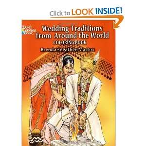  Wedding Traditions from Around the World Coloring Book 