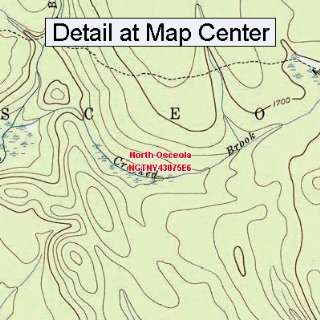   Map   North Osceola, New York (Folded/Waterproof): Sports & Outdoors