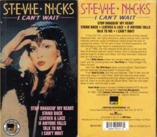 VHS: STEVIE NICKS,,,,I CANT WAIT  