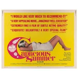  Capricious Summer Movie Poster, 28 x 22 (1968): Home 