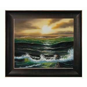  Art Reproduction Oil Painting   Seascapes: Tide Before The Storm 