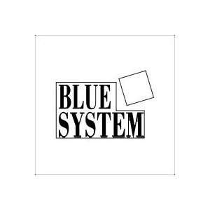 BLUE SYSTEM BAND WHITE LOGO DECAL STICKER 