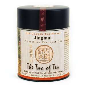 The Tao Of Tea Jingmai Tea Brick, 100% Grocery & Gourmet Food