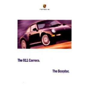  1998 PORSCHE 911 BOXSTER Sales Folder Piece Automotive