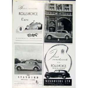   Rolls Royce & Standard Ten 1947 Country Life Car Ads: Home & Kitchen
