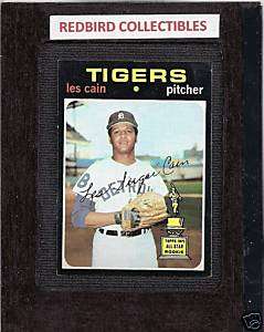 1971 Topps #101 Les Cain TIGERS  EX/  