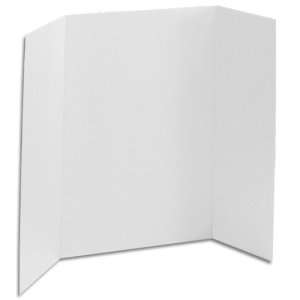  48 White Project Display Board   (25 Boards / Box)
