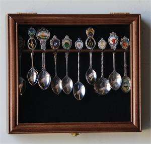 10 Spoons Spoon Display Cabinet Rack Case  