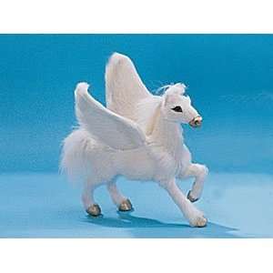  7 Pegasus Furry Animal Figurine: Toys & Games