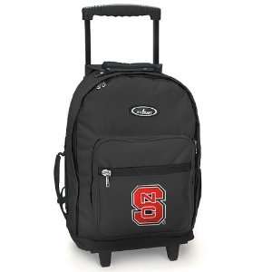  Rolling Backpack NC State Wolfpack   Wheeled Travel or School Carry 