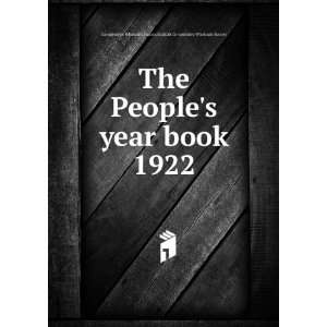  The Peoples year book. 1922 Scottish Co operative 