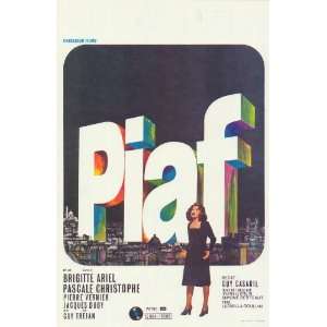  Piaf: The Early Years (1974) 27 x 40 Movie Poster Belgian 