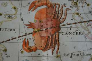 STAR MAP CANIS MINOR CANCER GEMINI FLAMSTED 1795 #A039S  