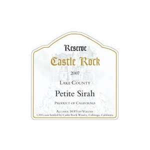 Castle Rock Lake County Reserve Petite Sirah 2007: Grocery 