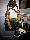 used authentic dooney bourke it bag buckle stache expedited shipping