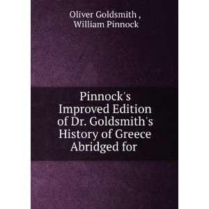   of Greece Abridged for . William Pinnock Oliver Goldsmith  Books