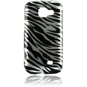 : Samsung Transform / M920 Crystal Design Case   Silver Zebra Design 