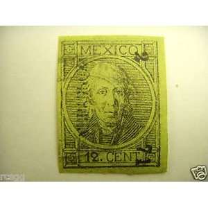  MEXICO SCOTT # 59 A USED STAMP 