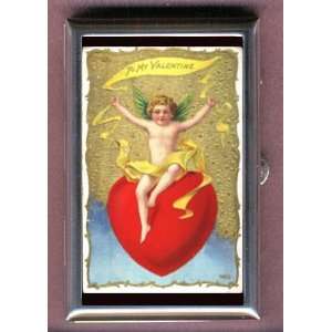  VALENTINES DAY CUPID CARD 3 Coin, Mint or Pill Box: Made 
