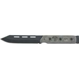  Tops Knives SS01 SWAT Spike Fixed Blade Knife with Black 