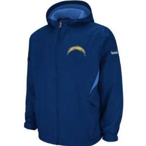  Reebok San Diego Chargers Sideline Kickoff Midweight 