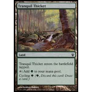    Magic the Gathering Tranquil Thicket   Archenemy Toys & Games