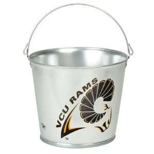  VCU Rams Bucket: 5 Quart Galvanized Pail: Sports 