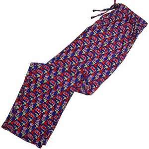  Ole Miss Rebels Navy Blue Pattern Pajama Pants