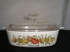 Corning Ware Spice of Life 1 Quart Covered Casserole  