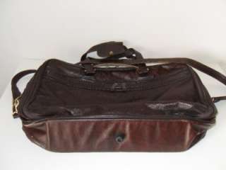   Pegasus ALL LEATHER USA Travel Garment Suit Bag Carry On Luggage