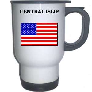  US Flag   Central Islip, New York (NY) White Stainless 