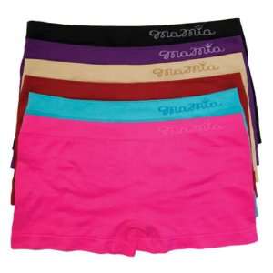   SEAMLESS SOLID WITH HIP UP FUNCTION 6 Pack 6 Color