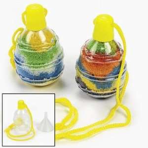 Sand Art Easter Egg Bottle Necklaces   Craft Kits & Projects & Sand 
