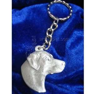  Pewter Key Chain I Love My Labrador