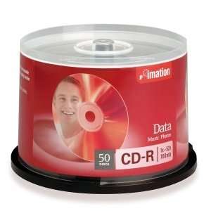  Imation 52x CD R Media. IMATION 50PK SPINDLE 52X CD R 
