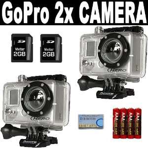 Hero 5 Megapixel 170 Degree Lens Camera with Housing + Gopro Wide Hero 
