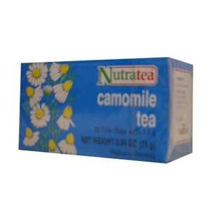 Chamomile Tea Bags (NutraTea) 24g  Grocery & Gourmet Food