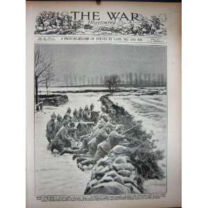    1915 German Soldiers Machine Guns Poland Snow WW1: Home & Kitchen